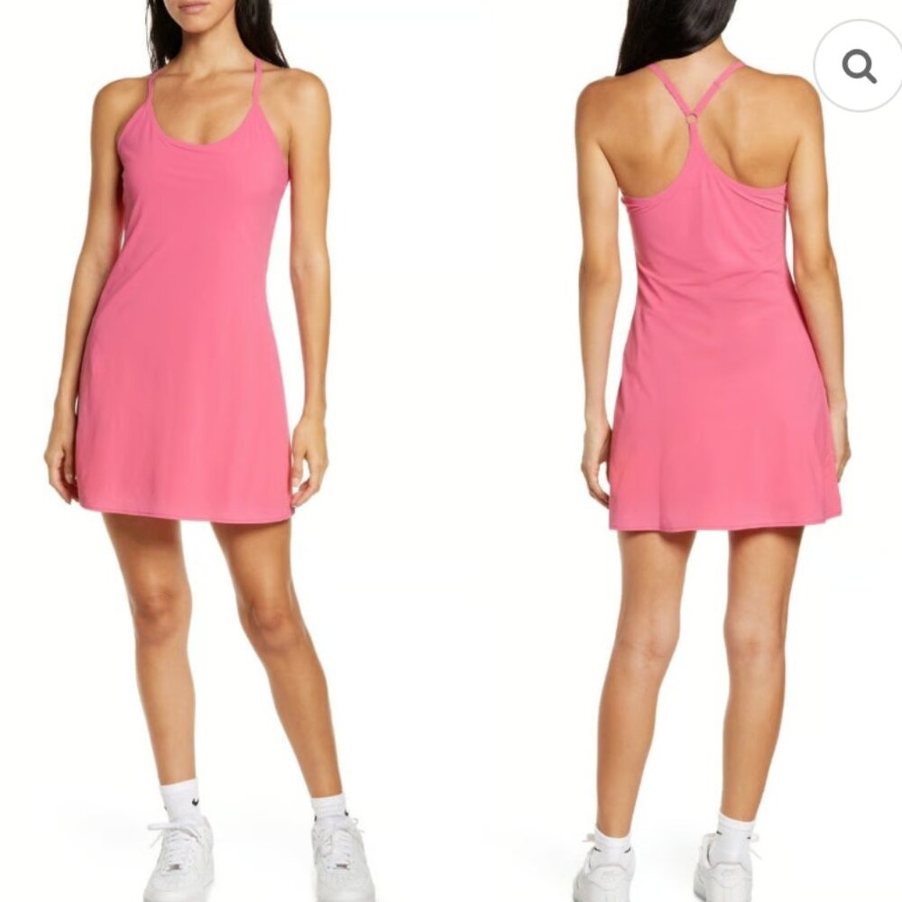 Outdoor Voices The Exercise Dress in Azalea Pink